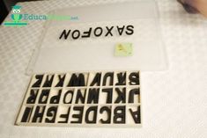 como hacer un abecedario móvil