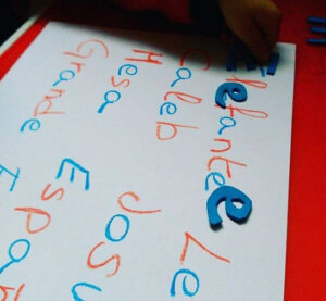 Actividades para aprender la letra E