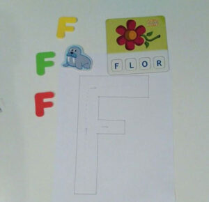 Actividades para aprender la letra F