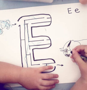 Actividades para aprender la letra E